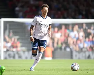 Arsenal's Ben White in Action: Arsenal vs AFC Bournemouth, 2022-23 Premier League