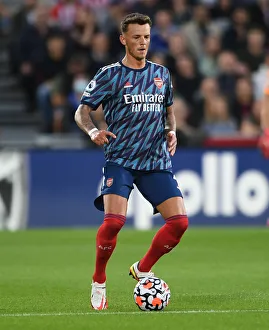 Arsenal's Ben White in Action: Brentford vs Arsenal, 2021-22 Premier League