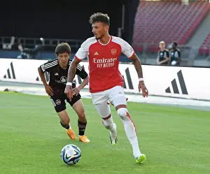 Arsenal's Ben White in Action against FC Nurnberg: Pre-Season Friendly, July 2023