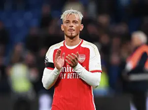 Chelsea V Arsenal 2023-24 Prints: Arsenal's Ben White Applauding Fans After Chelsea Showdown in 2023-24 Premier League
