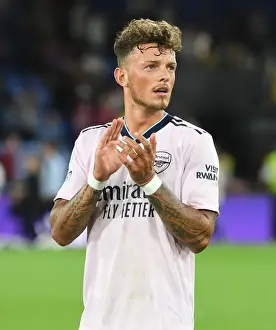 Crystal Palace V Arsenal 2022-23 Prints: Arsenal's Ben White Applauding Fans after Crystal Palace Victory - Premier League 2022-23