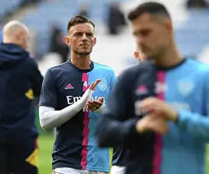 Arsenal's Ben White Applauding Fans Before Leicester Clash - Premier League 2022-23