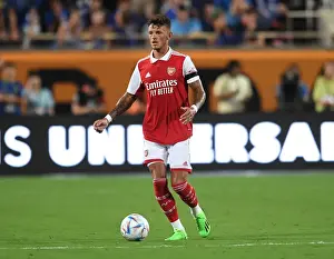 Arsenal's Ben White Faces Off Against Chelsea in the 2022-23 Florida Cup