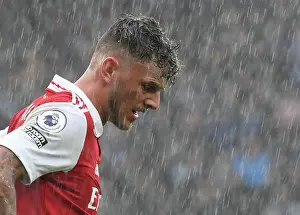 Arsenal's Ben White Faces Off Against Chelsea in Intense Premier League Showdown (2022-23)