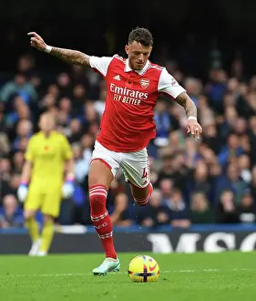 Arsenal's Ben White Faces Off Against Chelsea in Intense Premier League Showdown (2022-23)