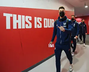 Arsenal's Ben White Gears Up for Arsenal v Burnley Clash in Premier League