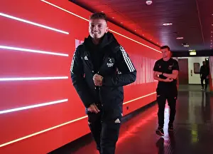 Arsenal's Ben White Gears Up for Arsenal v Newcastle United Clash in Premier League (2022-23)