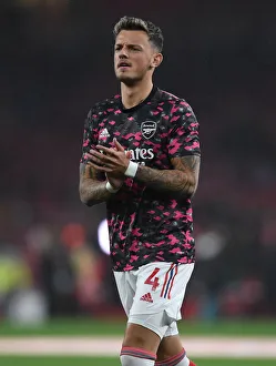 Arsenal's Ben White Gears Up for Arsenal vs. Crystal Palace in Premier League