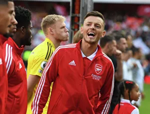 Arsenal V Liverpool 2022-23 Prints: Arsenal's Ben White Gears Up for Arsenal vs