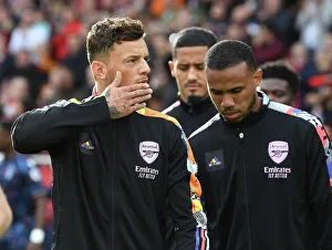 Arsenal's Ben White Gears Up for Arsenal vs. Nottingham Forest Clash (2022-23)