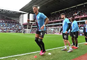 Aston Villa V Arsenal 2022-23 Prints: Arsenal's Ben White Gears Up for Aston Villa Showdown in 2022-23 Premier League