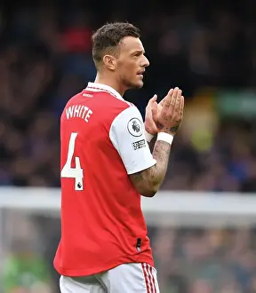 Arsenal's Ben White Gears Up for Everton Battle in Premier League Clash (2022-23)