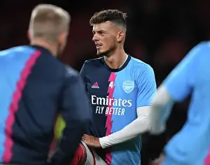 Arsenal's Ben White Gears Up: Arsenal FC vs Newcastle United, Premier League 2022-23