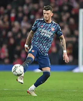 Arsenal's Ben White Goes Head-to-Head with Liverpool in Carabao Cup Semi-Final Clash