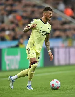 Arsenal's Ben White Goes Head-to-Head with Newcastle United in Premier League Showdown (2021-22)