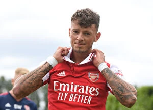 Arsenal v Ipswich Town - Pre Season 2022-23 Collection: Arsenal's Ben White Impresses in Pre-Season: Arsenal 1-0 Ipswich Town (July 2022)