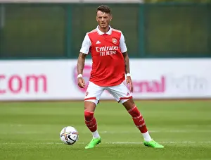 Arsenal V Ipswich Town - Pre Season 2022-23 Prints: Arsenal's Ben White Impresses in Pre-Season: Arsenal vs Ipswich Town (July 2022)