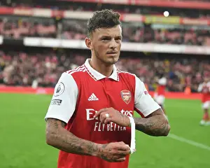 Arsenal's Ben White Post-Match at Emirates Stadium vs. Nottingham Forest (2022-23)