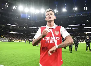 Arsenal's Ben White Post-Match at Tottenham Hotspur Stadium (Premier League 2022-23)