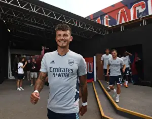 Crystal Palace V Arsenal 2022-23 Prints: Arsenal's Ben White Prepares for Crystal Palace Clash in 2022-23 Premier League