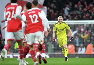 Arsenal V AFC Bournemouth 2022-23 Prints: Arsenal's Ben White Scores Second Goal: Arsenal 2-0 Bournemouth (Premier League)