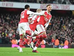 Arsenal's Ben White Scores Second Goal in Arsenal FC vs AFC Bournemouth (2022-23)