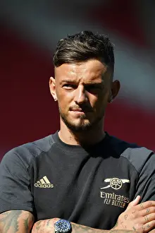 Arsenal's Ben White Scouts Nottingham Forest's City Ground Ahead of Premier League Clash (May 2023)