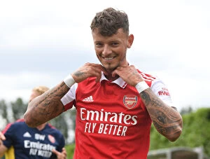 Arsenal v Ipswich Town - Pre Season 2022-23 Collection: Arsenal's Ben White Shines in Pre-Season: Arsenal 1-0 Ipswich Town (July 2022)