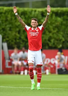 Arsenal's Ben White Shines in Pre-Season: Arsenal vs Ipswich Town (July 2022)