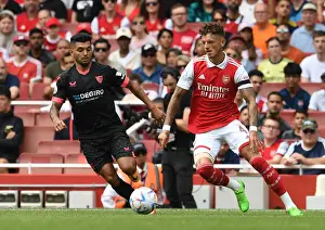 Arsenal's Ben White Stands Out: Emirates Cup Showdown Against Sevilla, 2022