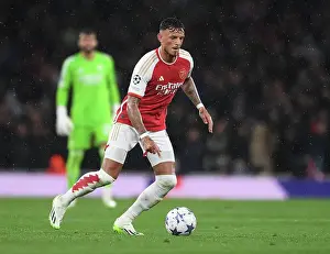 Arsenal's Ben White Stars in Champs League Victory over PSV Eindhoven (2023/24)