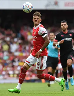 Arsenal's Ben White Stars in Emirates Cup Showdown Against Sevilla, 2022
