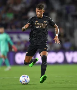Orlando City SC V Arsenal 2022-23 Prints: Arsenal's Ben White Trains with Orlando City SC during 2022-23 Pre-Season Friendly