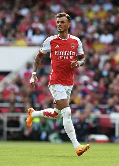 Arsenal's Ben White: Unyielding Focus Amidst Premier League Battle (2022-23): Arsenal FC vs. Wolverhampton Wanderers