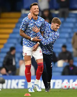 Arsenal's Ben White and Zak Swanson in Deep Focus Before Chelsea Showdown - Premier League 2021-22
