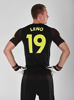 Arsenal's Bernd Leno at 2018/19 First Team Photocall