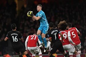 Images Dated 16th December 2019: Arsenal's Bernd Leno in Action: Arsenal vs Manchester City (Premier League 2019-20)