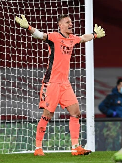 Images Dated 16th December 2020: Arsenal's Bernd Leno in Action: Arsenal vs. Southampton (Premier League 2020-21, Emirates Stadium)