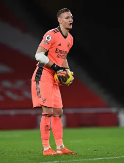 Arsenal's Bernd Leno in Action: Arsenal vs. Southampton (Premier League 2020-21, Emirates Stadium)