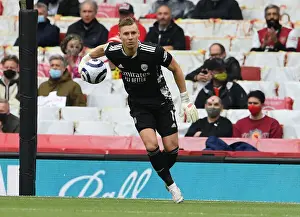 Arsenal's Bernd Leno in Action: Arsenal vs Brighton & Hove Albion, Premier League Clash at Emirates Stadium
