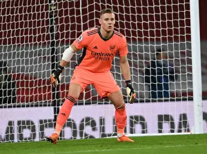 Arsenal's Bernd Leno in Action: Arsenal vs Southampton (Premier League 2020-21, Emirates Stadium)