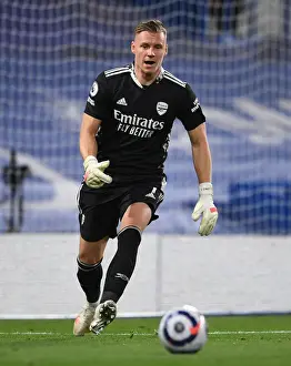 Arsenal's Bernd Leno in Action at Empty Stamford Bridge: Chelsea vs Arsenal, Premier League 2020-21