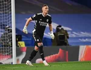 Arsenal's Bernd Leno in Action at Empty Stamford Bridge: Chelsea vs Arsenal, Premier League 2020-21
