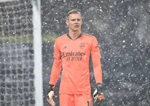 Arsenal's Bernd Leno in Action: West Bromwich Albion vs Arsenal, Premier League 2020-21