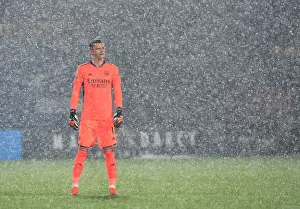 Arsenal's Bernd Leno in Action: West Bromwich Albion vs Arsenal, Premier League 2020-21