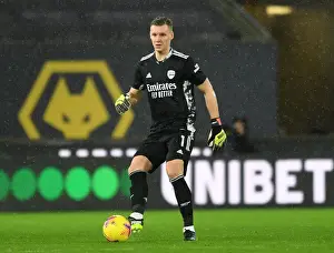 Wolverhampton Wanderers V Arsenal 2020-21 Prints: Arsenal's Bernd Leno in Action Against Wolverhampton Wanderers in Premier League Clash (2020-21)