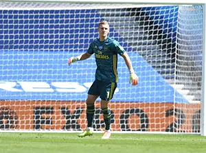 Brighton And Hove Albion V Arsenal 2019-20 Prints: Arsenal's Bernd Leno in Empty American Express Community Stadium: Brighton vs Arsenal