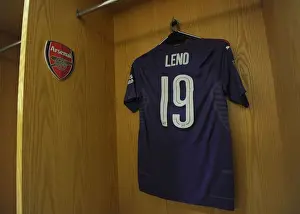 Arsenal V Brentford - Carabao Cup 2018-19 Prints: Arsenal's Bernd Leno in the Changing Room before Arsenal v Brentford - Carabao Cup 2018-19