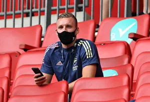 Arsenal's Bernd Leno at Empty FA Cup Final: Arsenal vs. Chelsea (2020)
