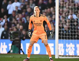 Arsenal's Bernd Leno Focused in Aston Villa vs Arsenal Premier League Clash